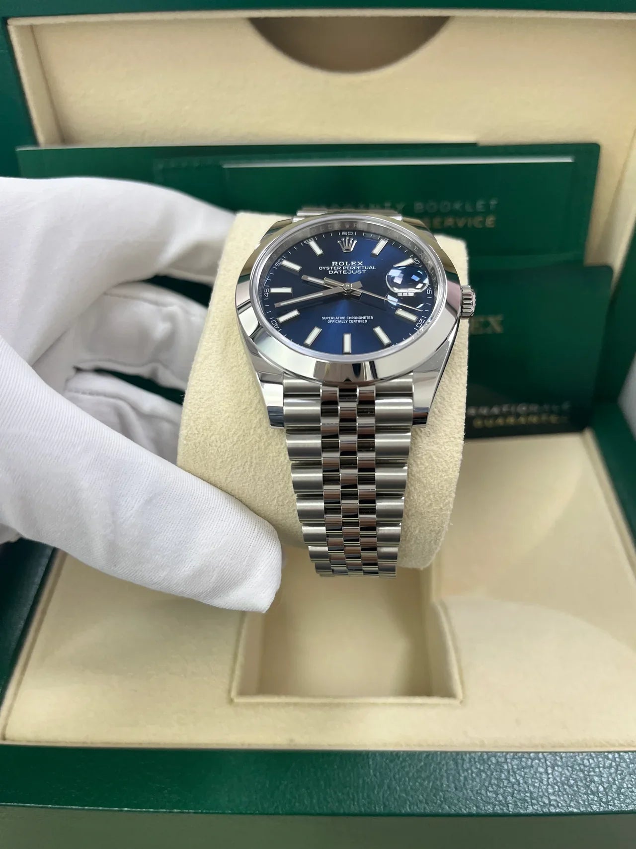 Datejust 41 mm Blu