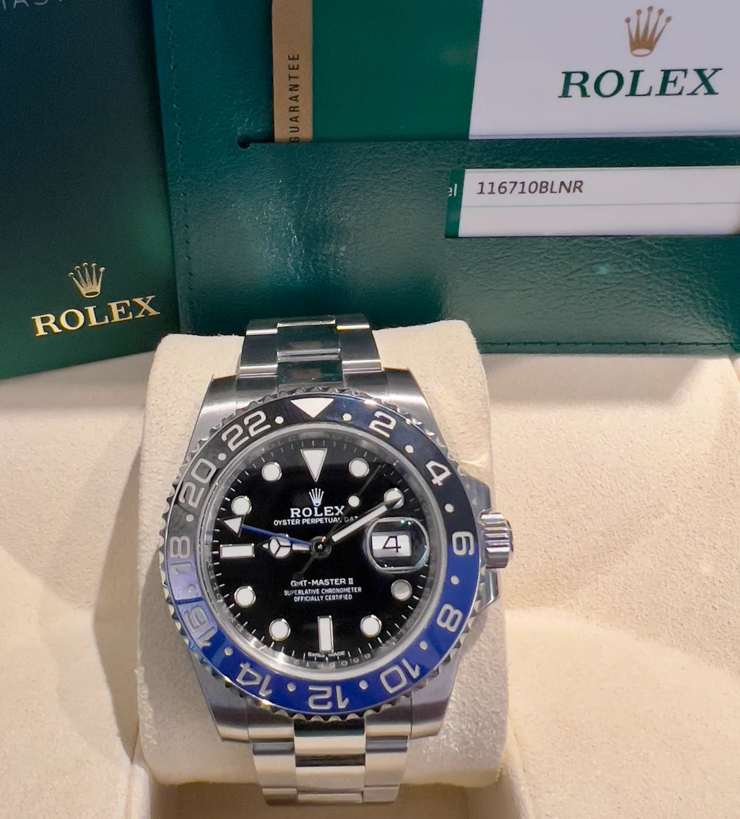 Gmt-master Batman Oyster 116710BLNR