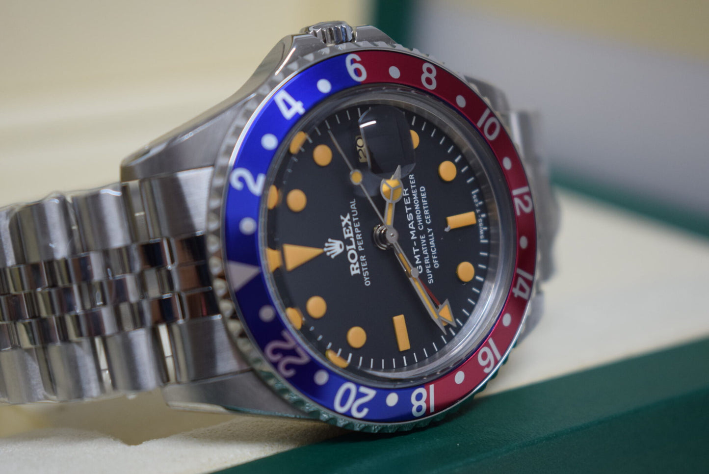 GMT Master II Pepsi Vintage Jubilee ref. 1675