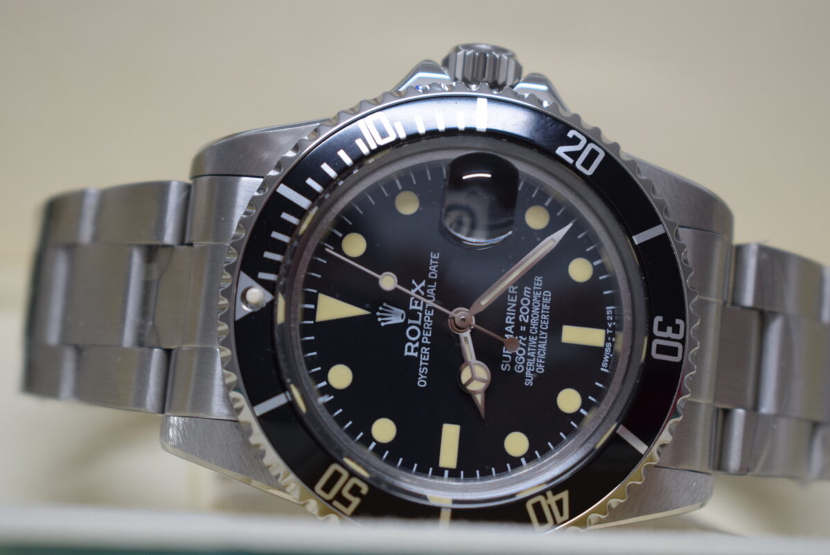 Submariner Nero Vintage data ref. 1680 Oyster