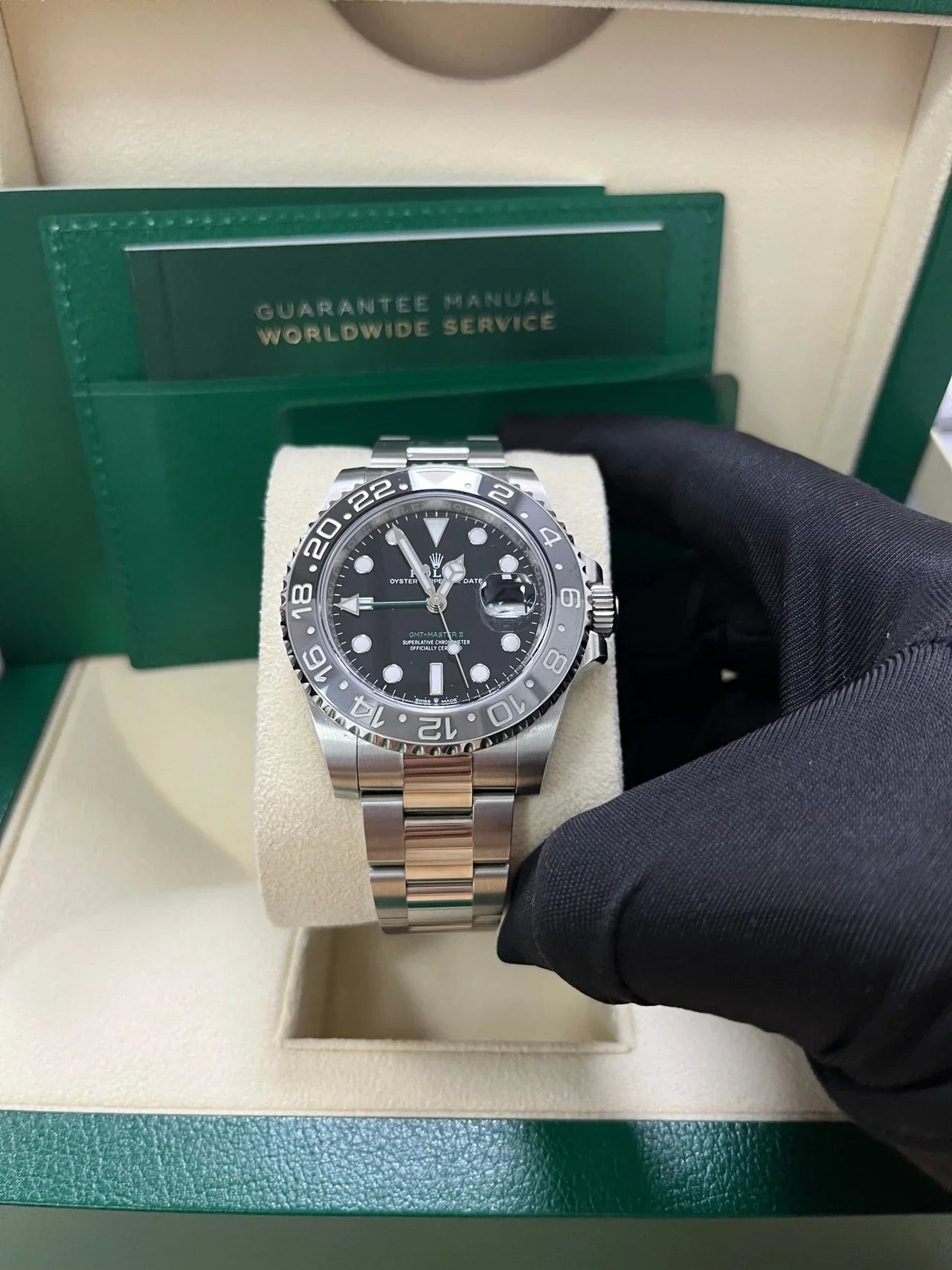 Gmt-master II Bruce Wayne 126710GRNR OYSTER