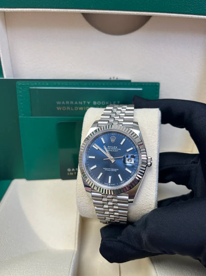 Datejust 41 mm Blu