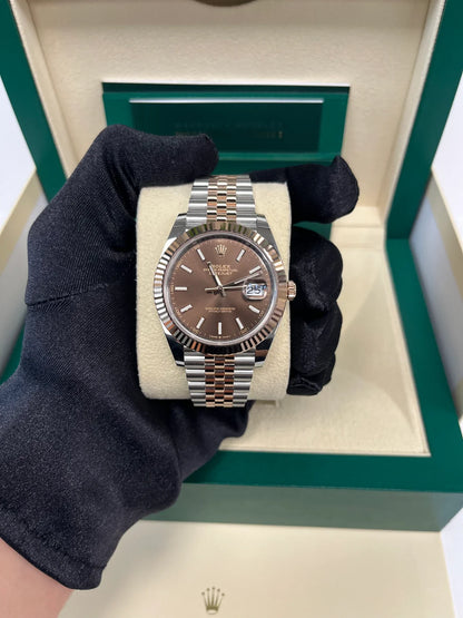 DateJust 41 mm Chocolate