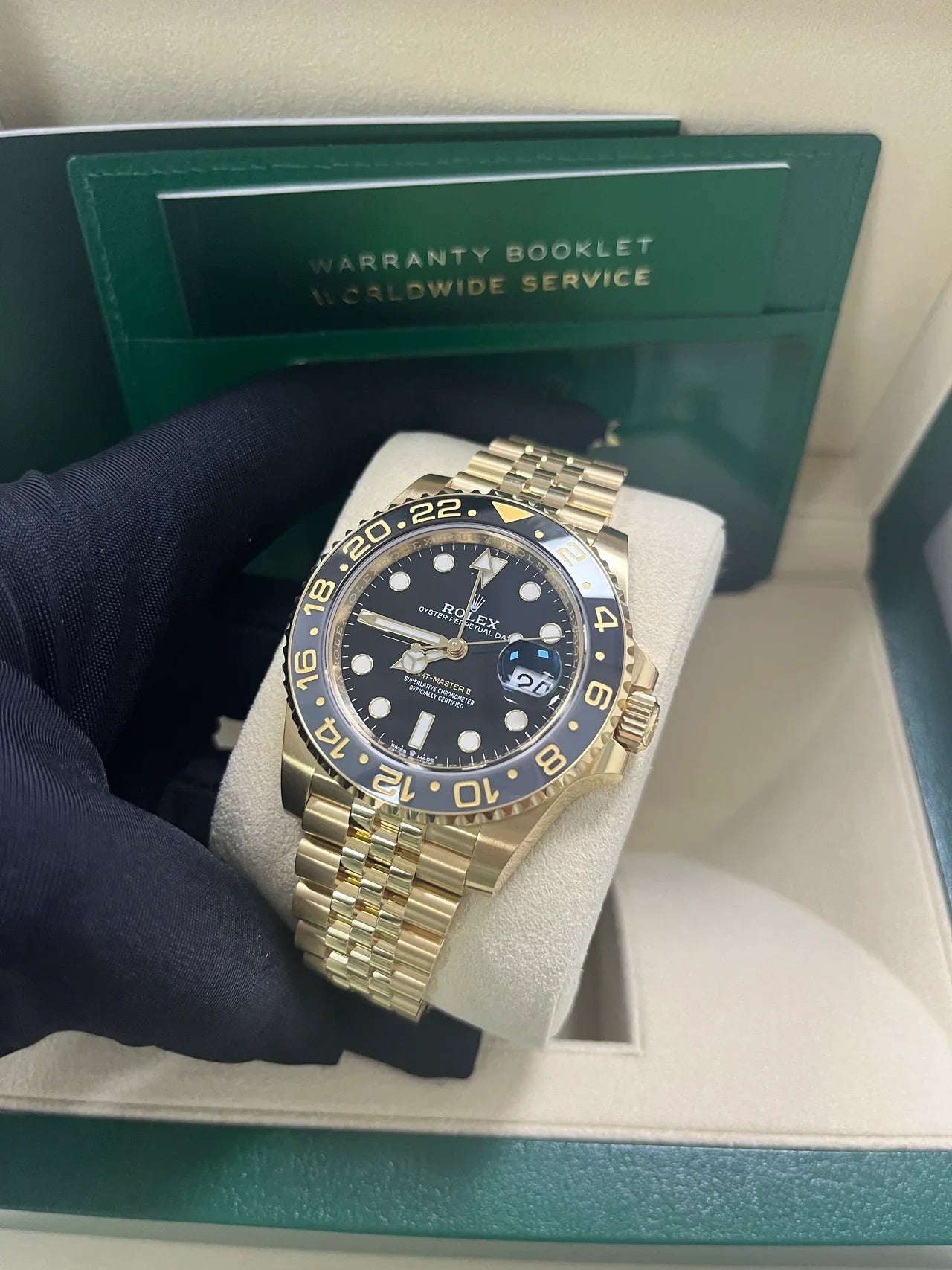 Gmt-master II Oro Giallo 126718GRNR