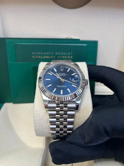 Datejust 41 mm Blu