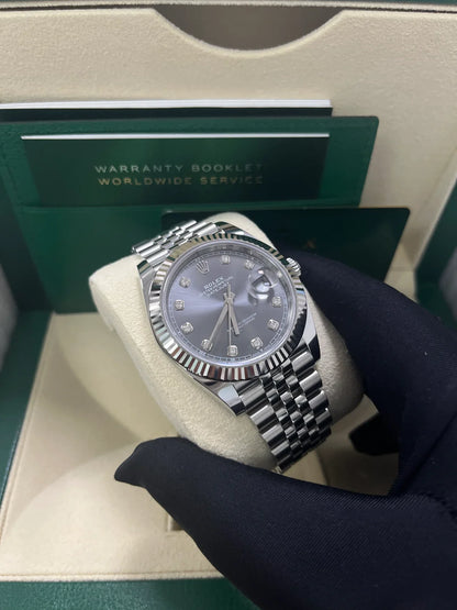 DateJust 41 mm Grigio