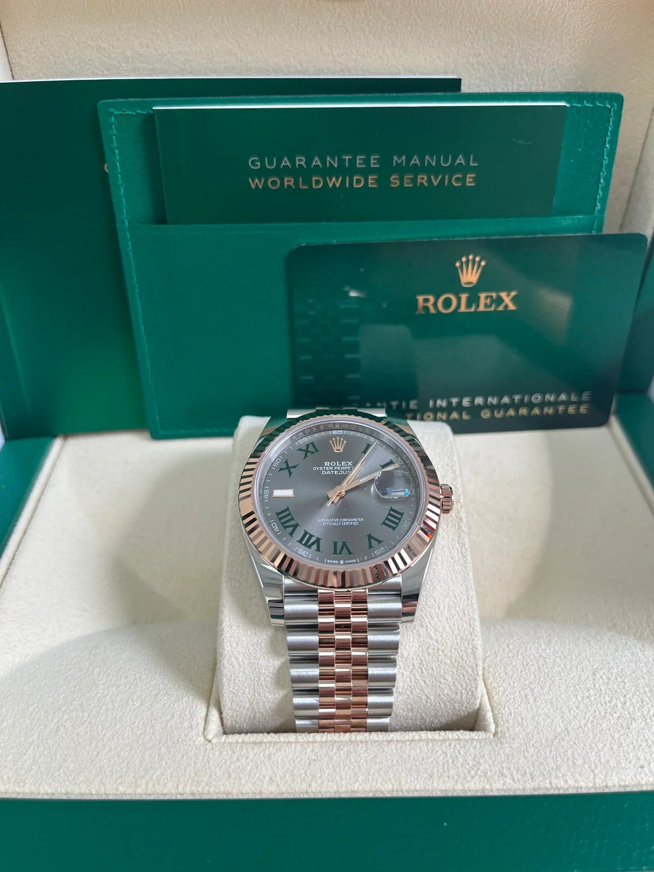 Datejust 41 mm Wimbledon