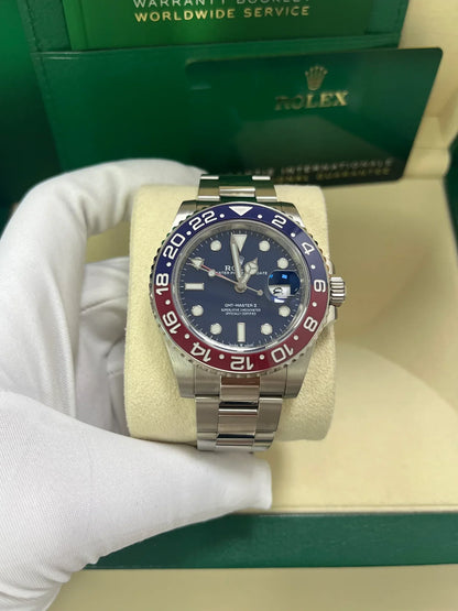 Gmt-master II Pepsi Oyster 126710BLRO