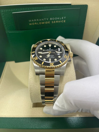 Submariner Acciaio-Oro-Nero 126613LN 41 mm