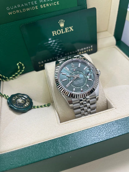 Sky-dweller 42 mm Verde