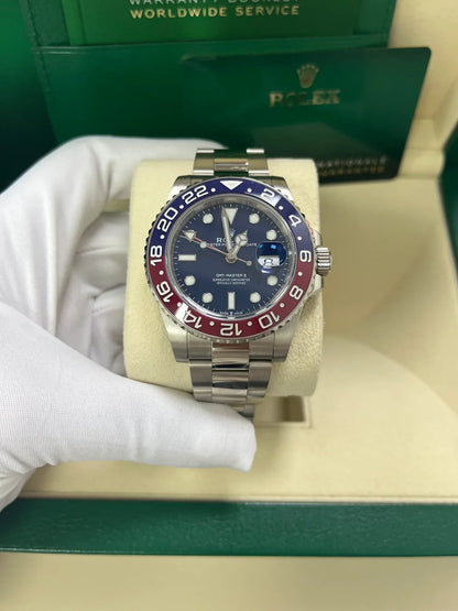 Gmt-master II Pepsi Oyster 126710BLRO