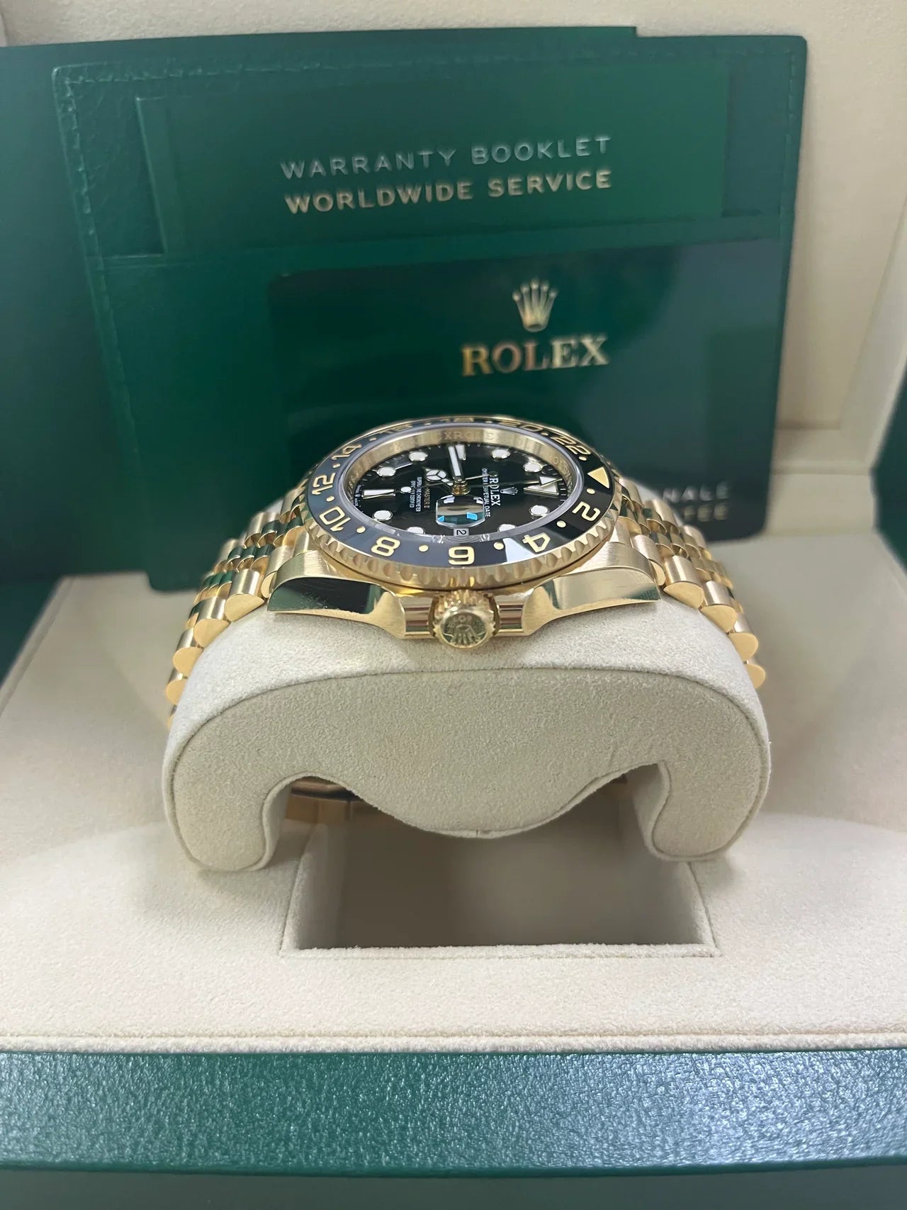 Gmt-master II Oro Giallo 126718GRNR