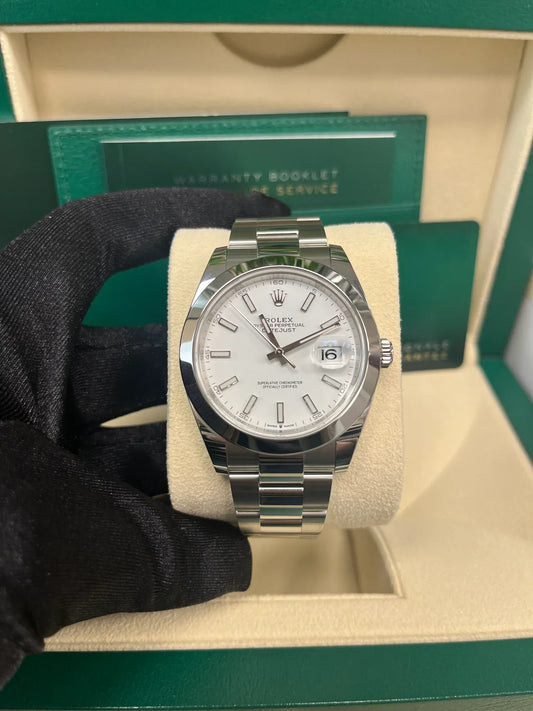 Datejust 41 Bianco