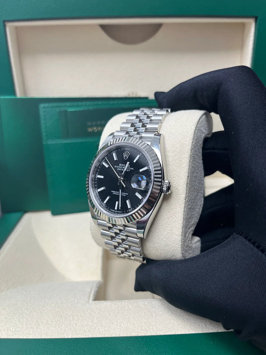 DateJust 41 mm Nero