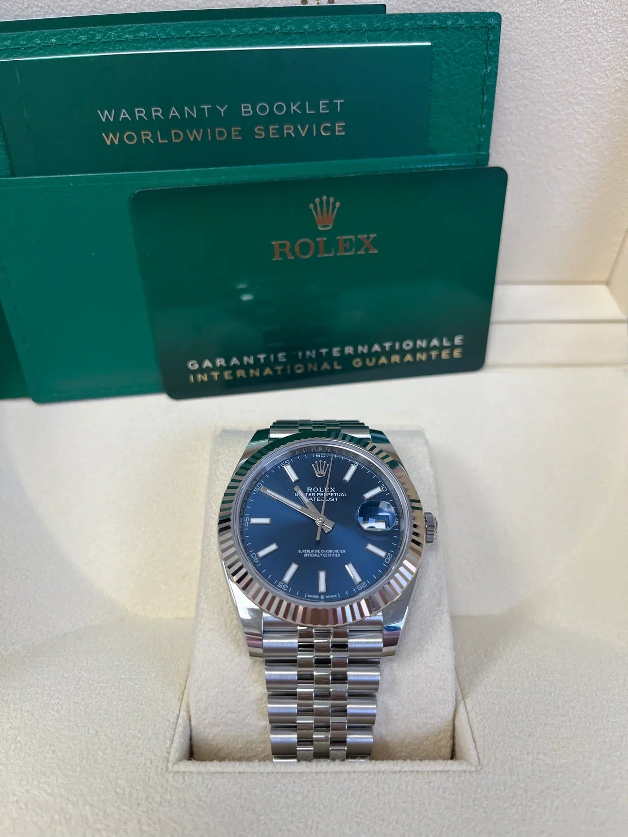 Datejust 41 mm Blu