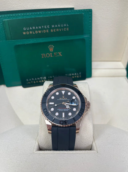 Yacht-Master Nero-Oro rosa Oysterflex 42mm M226658-0001