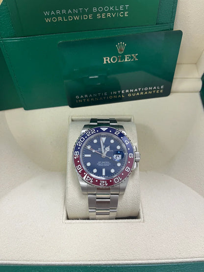 Gmt-master II Pepsi Oyster 126710BLRO