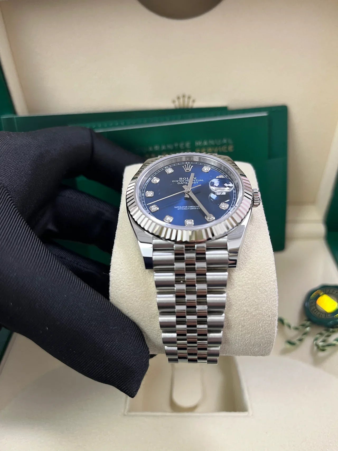 Datejust 41 mm Blu