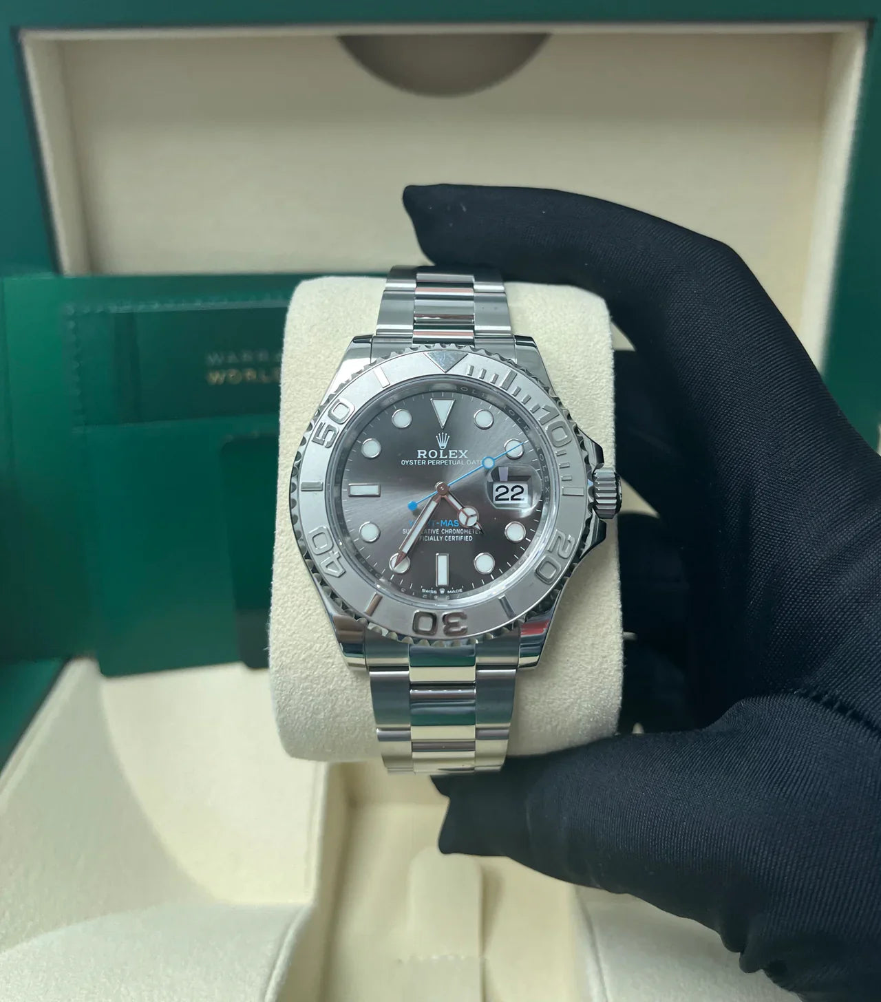 Yacht-master Grigio 40 mm 126622