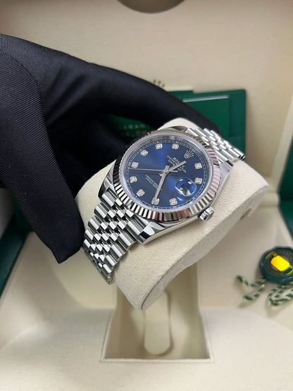 Datejust 41 mm Blu