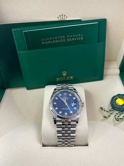 DateJust 36 mm Blu