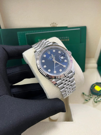 Datejust 41 mm Blu