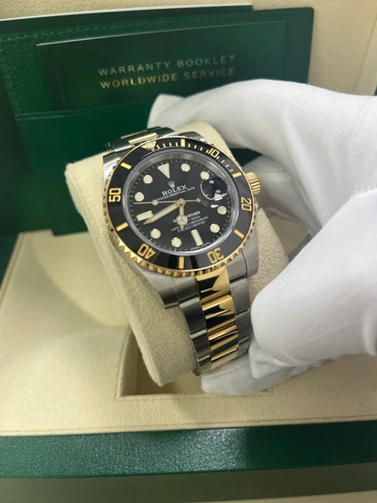 Submariner Acciaio-Oro-Nero 126613LN 41 mm