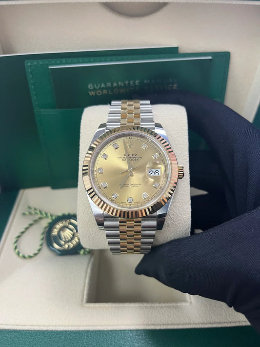 DateJust 41 mm Acciaio/oro