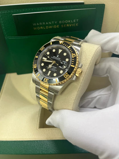 Submariner Acciaio-Oro-Nero 126613LN 41 mm