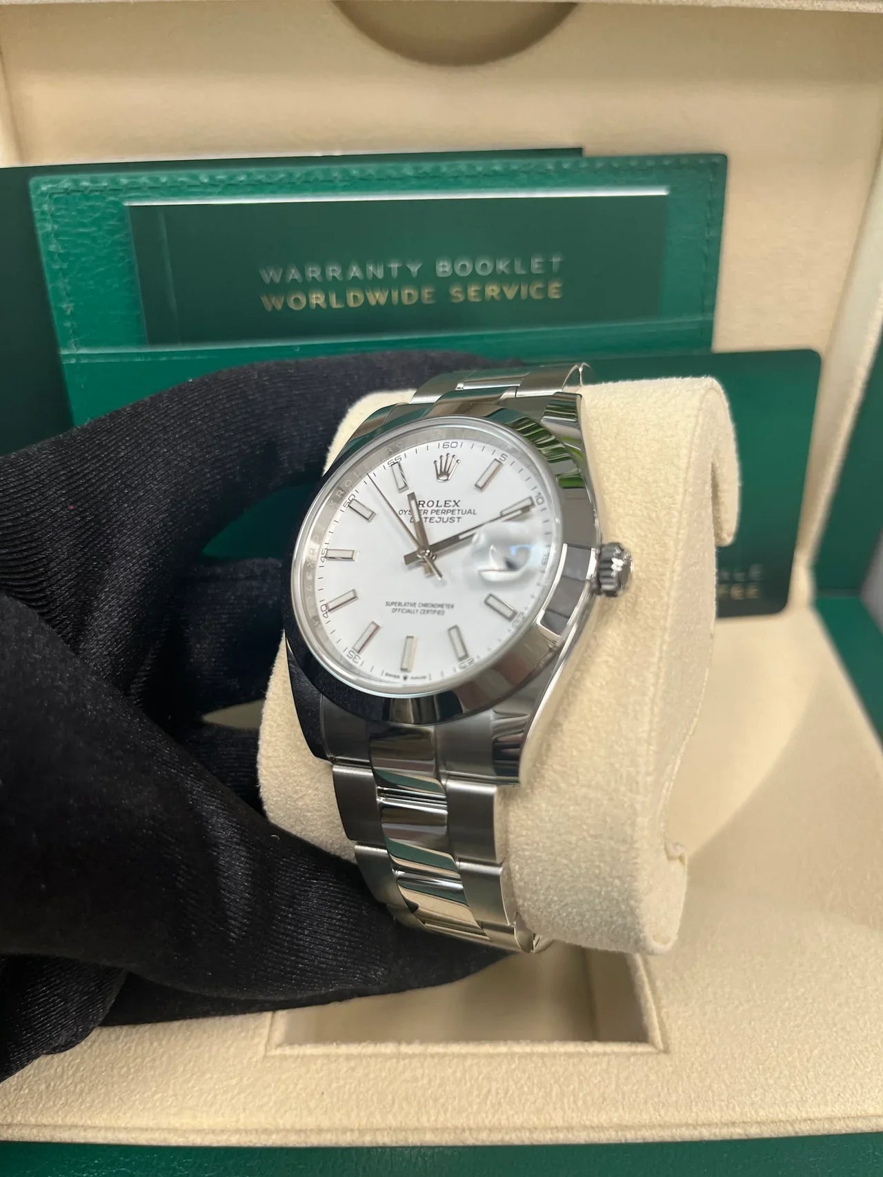 Datejust 41 Bianco