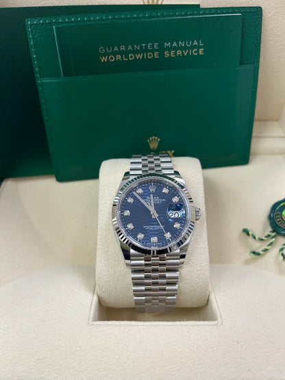 DateJust 36 mm Blu