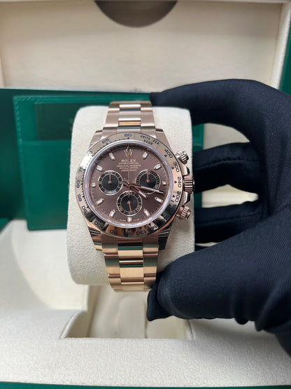 Daytona 40mm Oro Rosa Choccolate