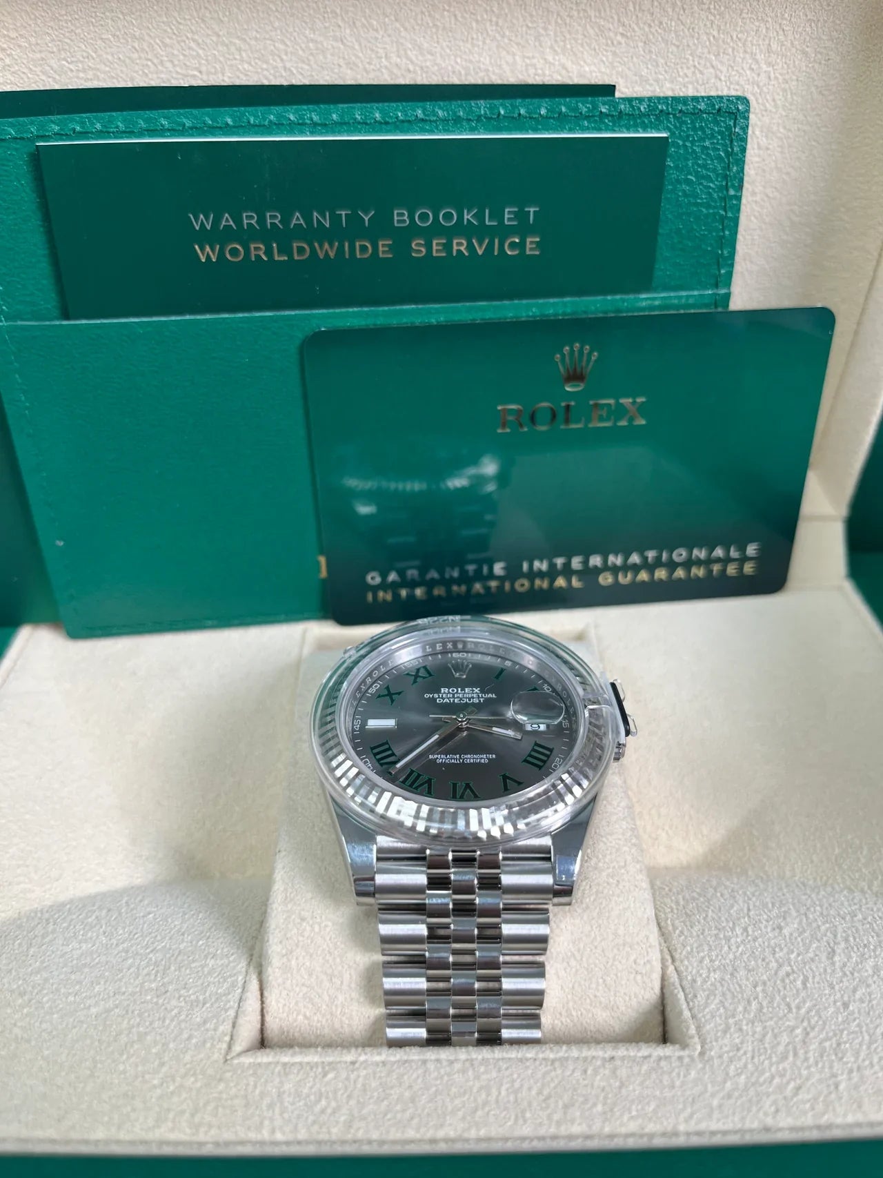 Datejust 41 mm Wimbledon