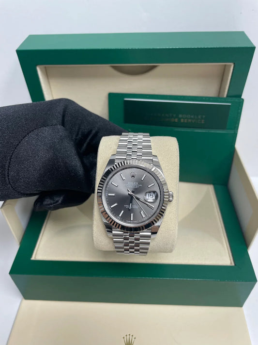 DateJust 41 mm Grigio