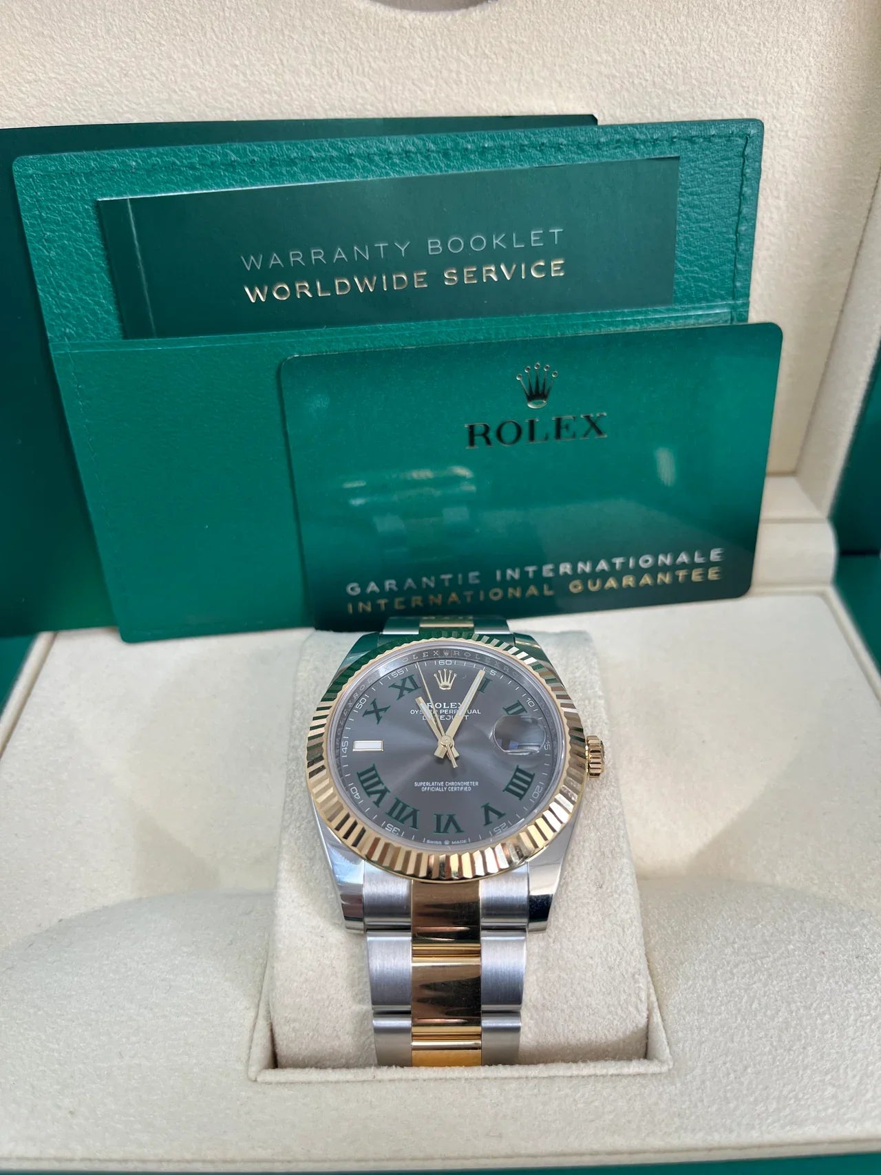 Datejust 41mm Wimbledon