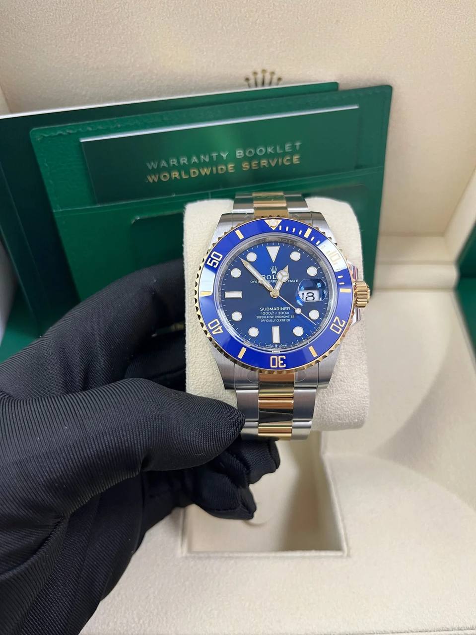 Submariner Oro e Blu 126613LB 41 mm