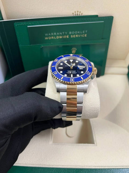 Submariner Oro e Blu 126613LB 41 mm