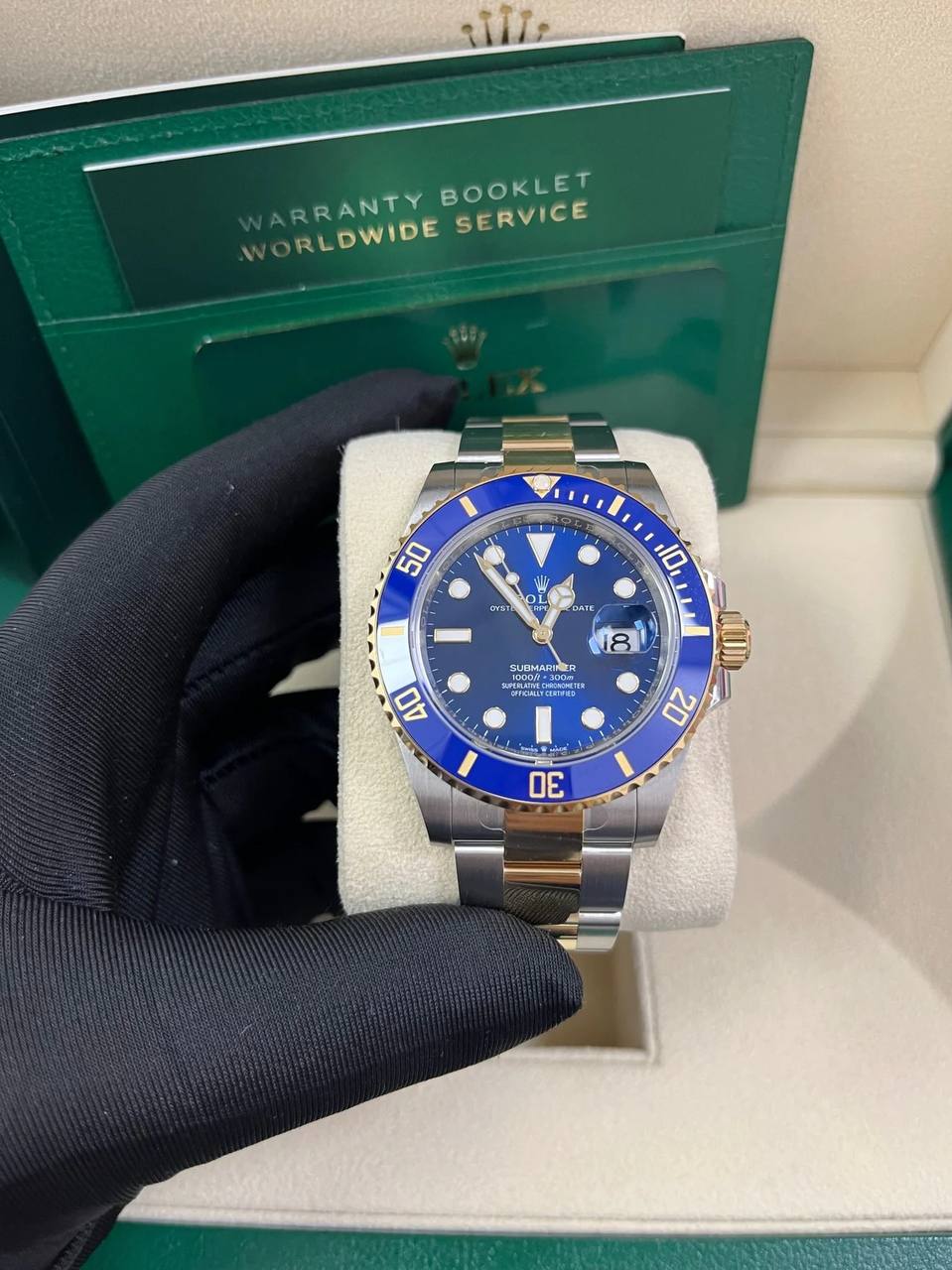 Submariner Oro e Blu 126613LB 41 mm