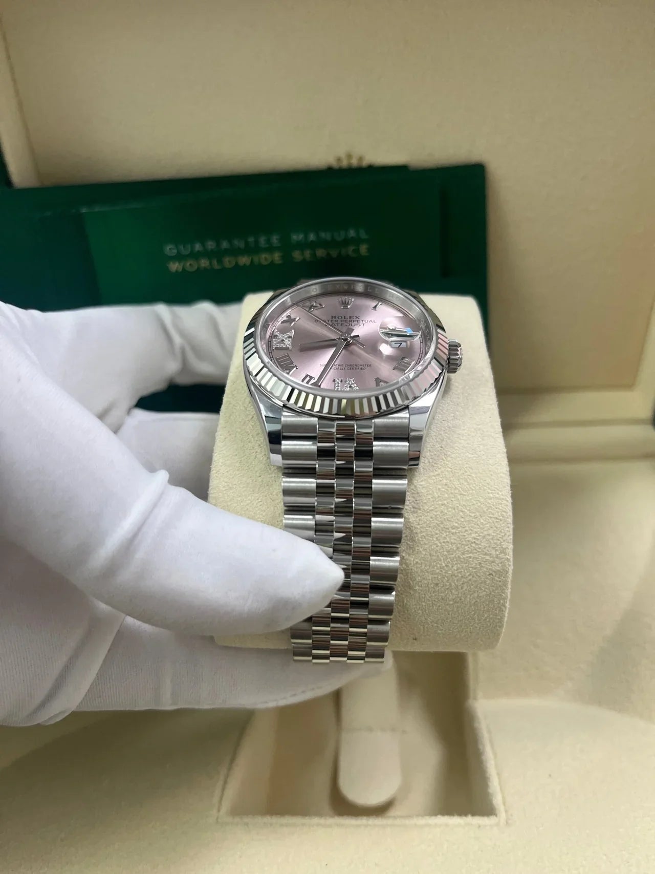 DateJust 36 mm Rosa