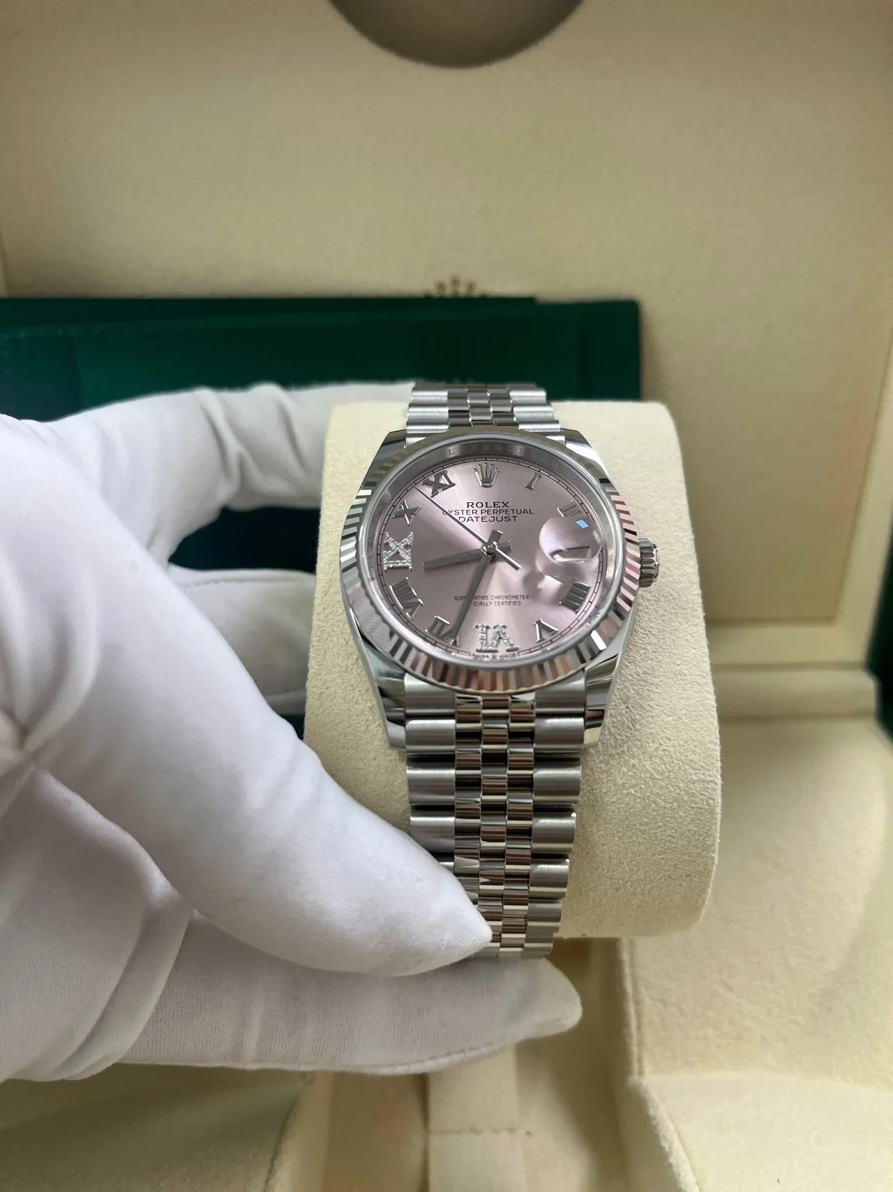 DateJust 36 mm Rosa