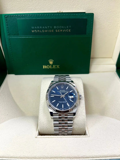 DateJust 41 mm Blu