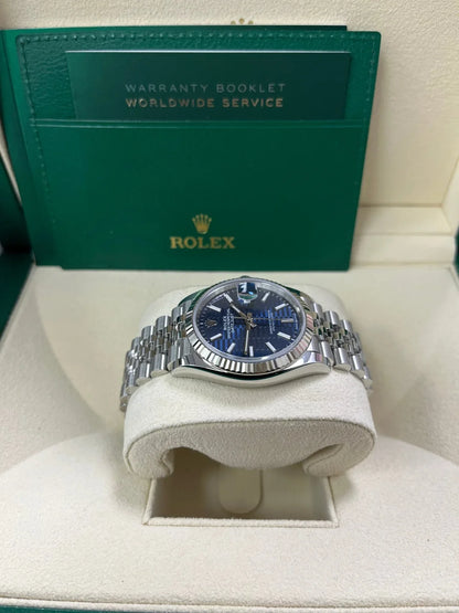 DateJust 41 mm Blu