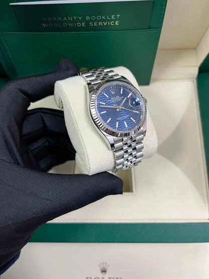 DateJust 41 mm Blu