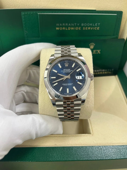 Datejust 41 mm Blu