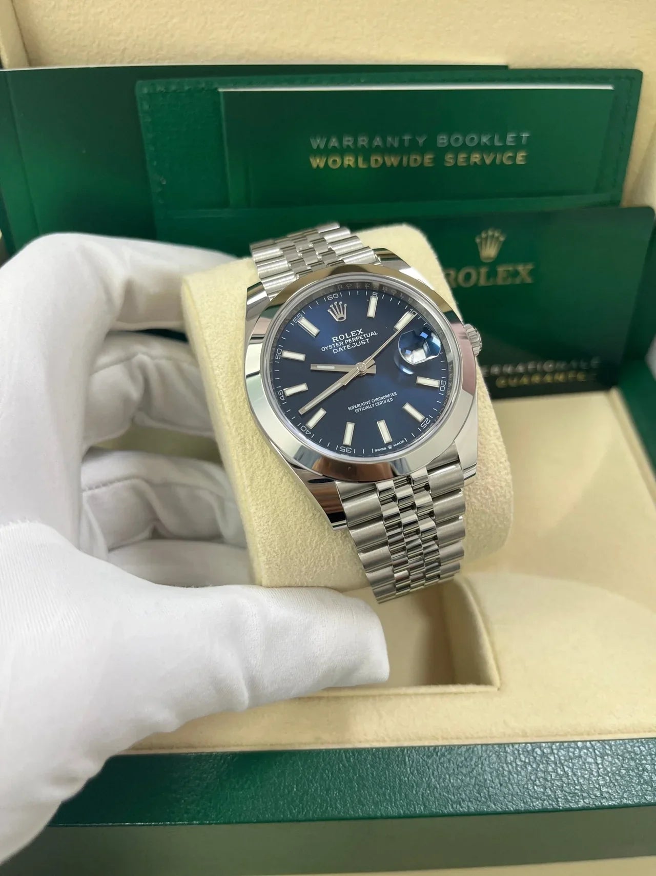 Datejust 41 mm Blu