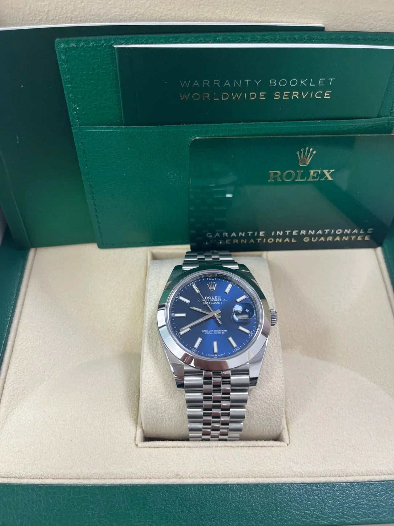 Datejust 41 mm Blu