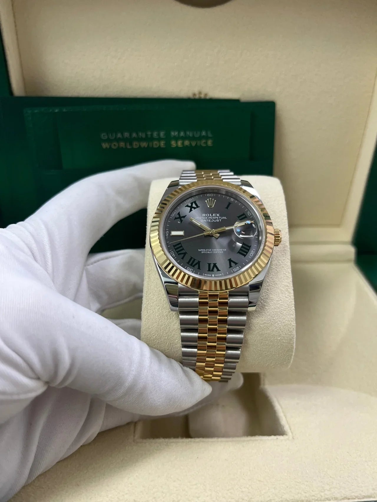 Datejust 41 mm Wimbledon