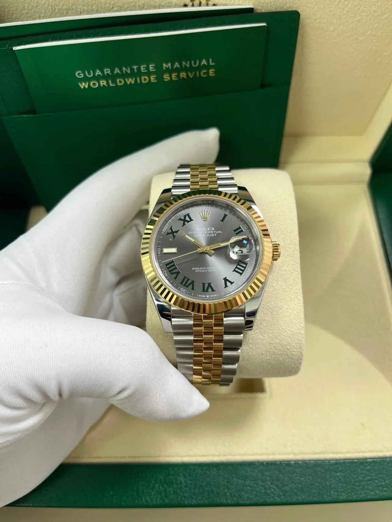 Datejust 41 mm Wimbledon