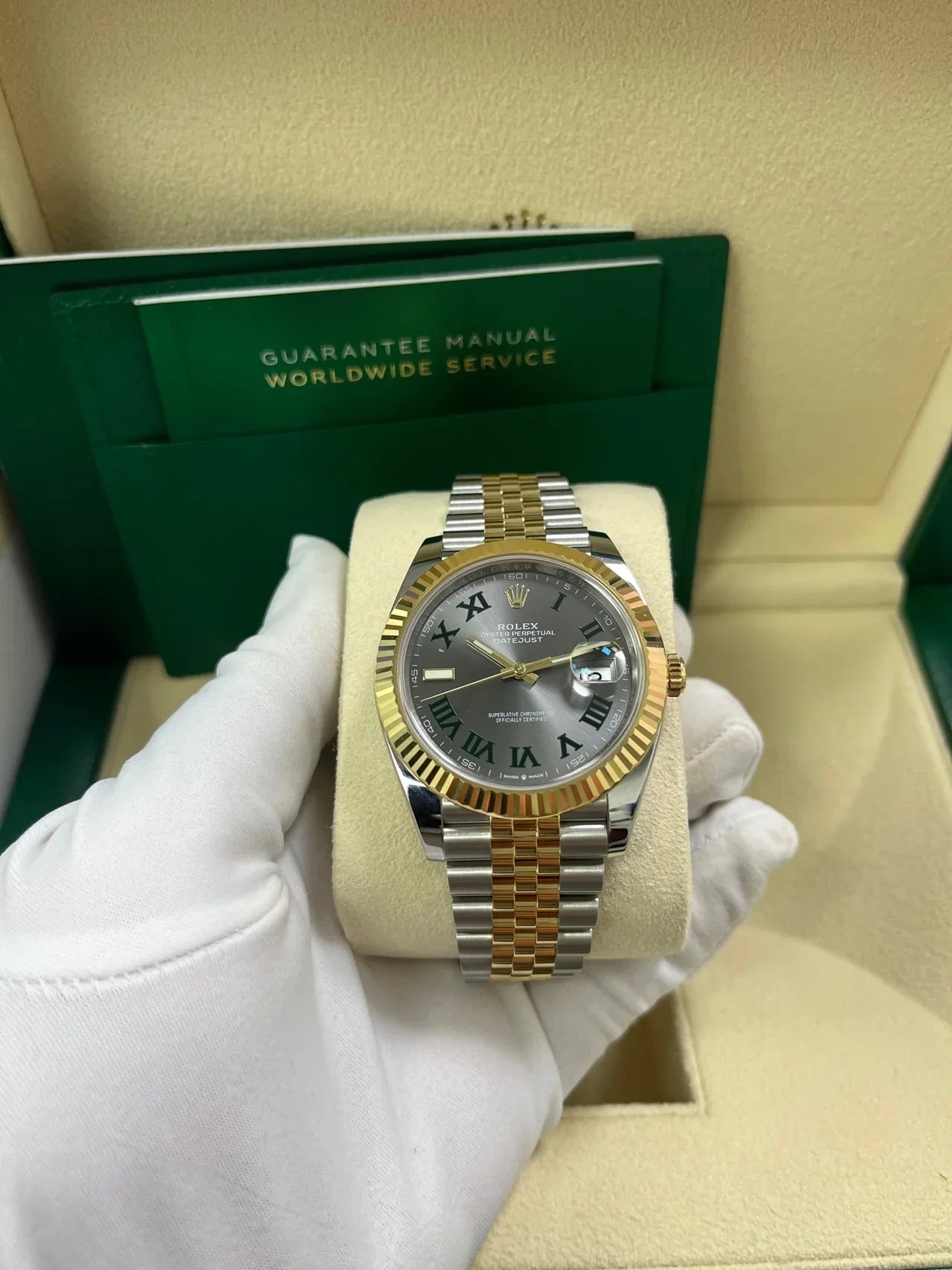 Datejust 41 mm Wimbledon