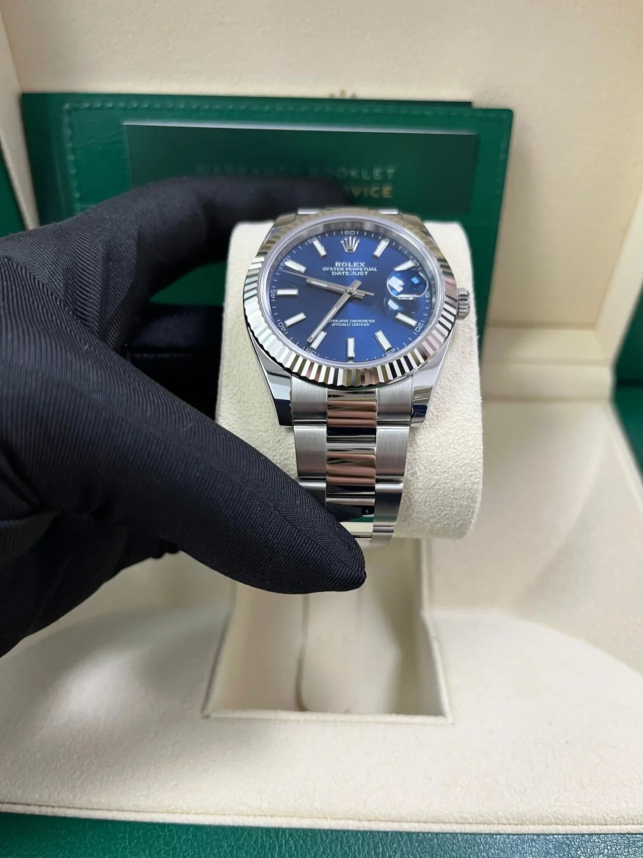 Datejust 41 mm Blu